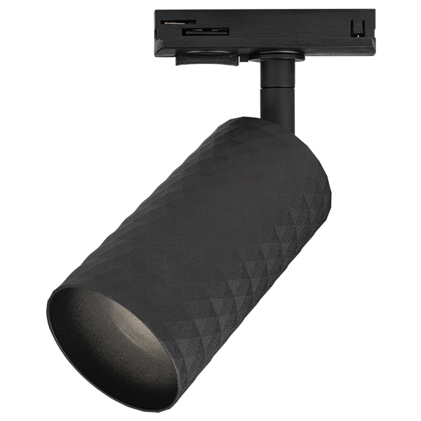 Светильник трековый однофазный JazzWay PTR 29 под лампу GU10 BL 230V IP20 черный Pro