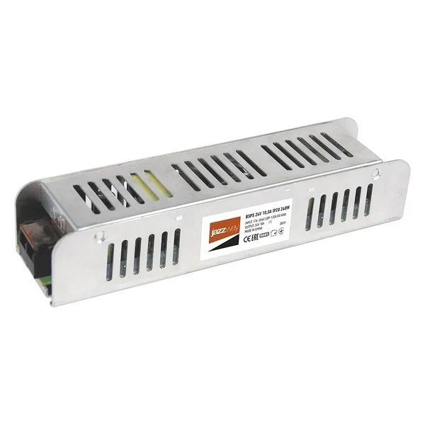 Блок питания для светодиодной ленты JazzWay BSPS 240W 24V IP20 225x62x40mm