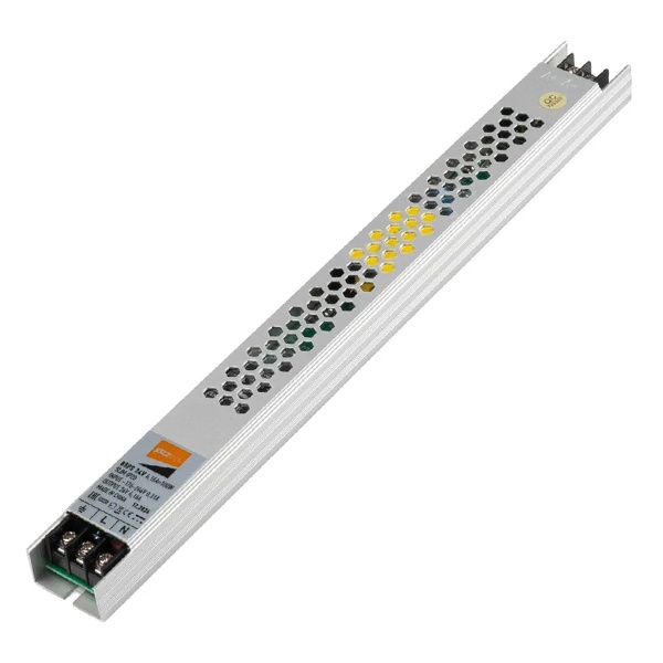 Блок питания для светодиодной ленты JazzWay BSPS SLIM 100W 24V IP20 Pro 300x30x19mm