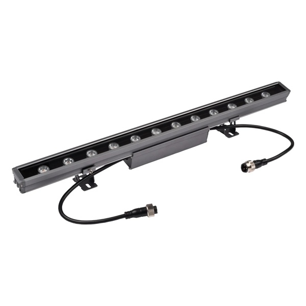 Светильник светодиодный фасадный JazzWay PWW 500 12W 3000K 85-265V 15° 1200Lm  IP67 500x44x26mm