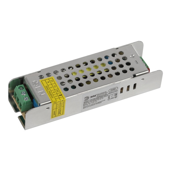 Блок питания для светодиодной ленты ЭРА LP-LED 24W-IP20-12V-S 103х30х23mm