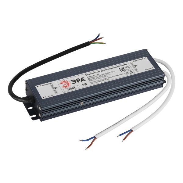 Блок питания для светодиодной ленты ЭРА LP-LED 200W-IP67-12V-S 225x63x29mm