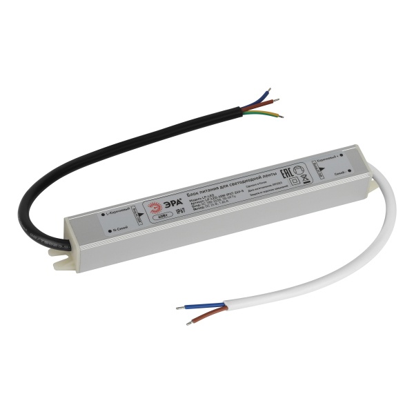Блок питания для светодиодной ленты ЭРА LP-LED 40W-IP67-24V-S 172x22x20mm