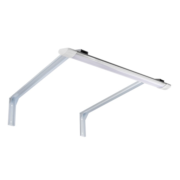 Кронштейн для школьных досок JazzWay 600x30x150mm (комлект: Кронштейн 2шт; Дюбель 4шт; Винты 2шт)