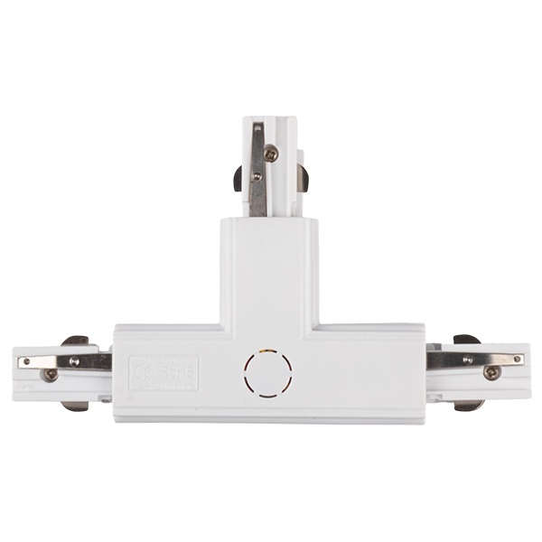 Коннектор для трехфазного шинопровода JazzWay 3P PTR CT-WH L/INT левый внутренний белый