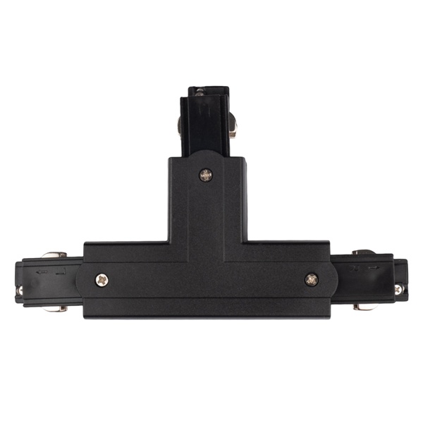 Коннектор для трехфазного шинопровода JazzWay 3P PTR CT-BL R/OUT правый внешний черный