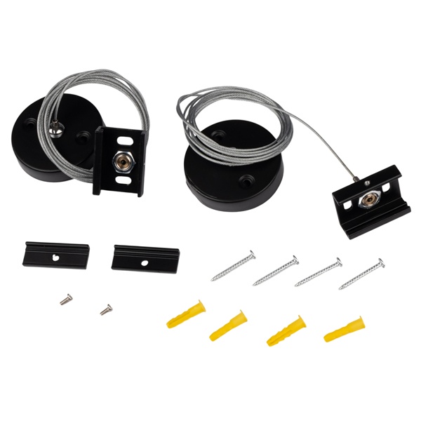 Подвес для трехфазного шинопровода JazzWay 3P PTR S-2м BL черный