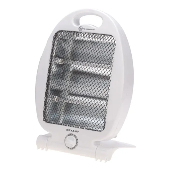 Обогреватель электрический инфракрасный настольный Rexant 0,8кВт ламповый с складным основанием