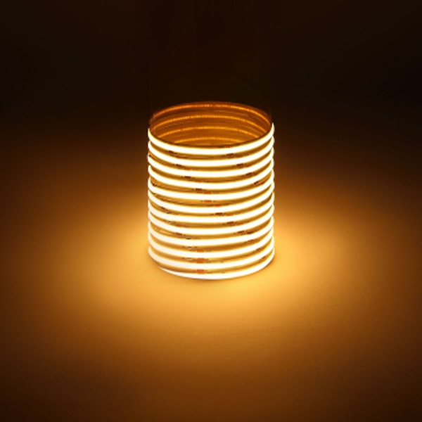 Светодиодная COB лента ЭРА LRCOB-352-8 12W/m 2700K 24V теплый свет IP20 5000x8mm