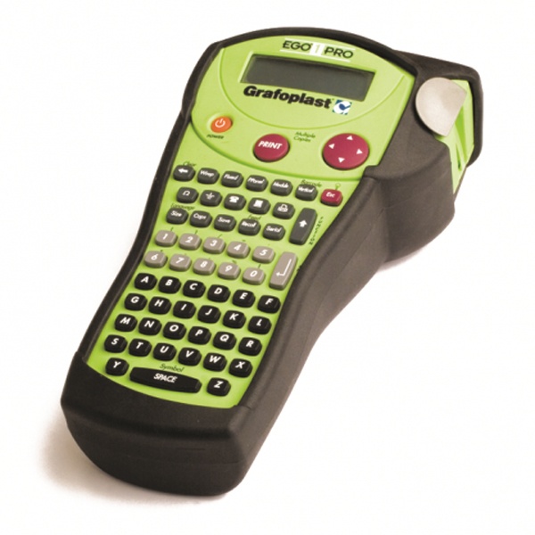 Принтер мобильный DKC EGO1PRO латиница, штрих-коды EAN 39 и 128, ААх6шт или 220В АС