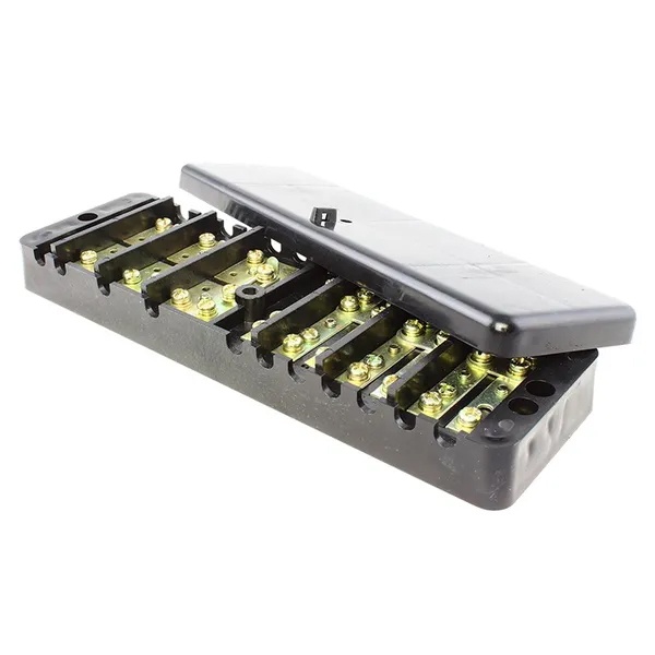 Коробка клеммная испытательная переходная EKF ККИ2-1 латунь