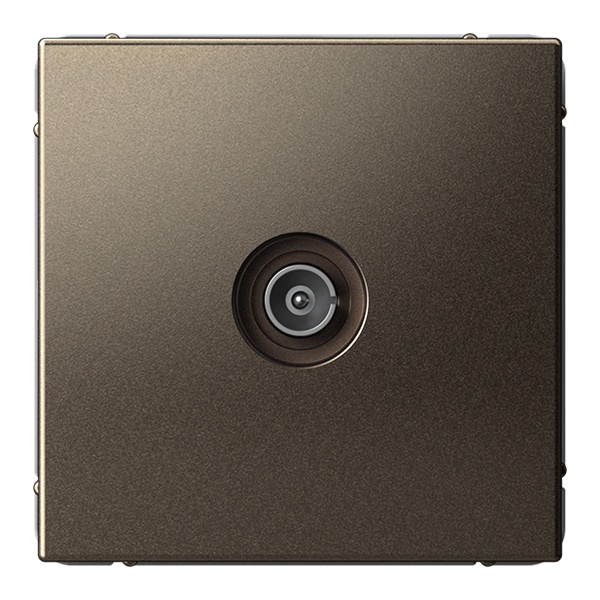 Розетка телевизионная SE ArtGallery простая мокко