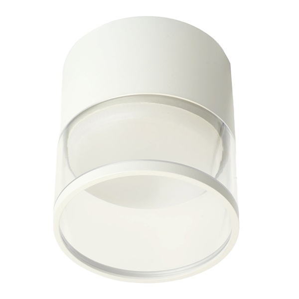 Светильник потолочный Feron HL454 под лампу GX53 230V max 12W белый D85x94mm