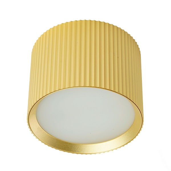 Светильник потолочный Feron HL458 под лампу GX53 max 12W 230V золото D82x60mm