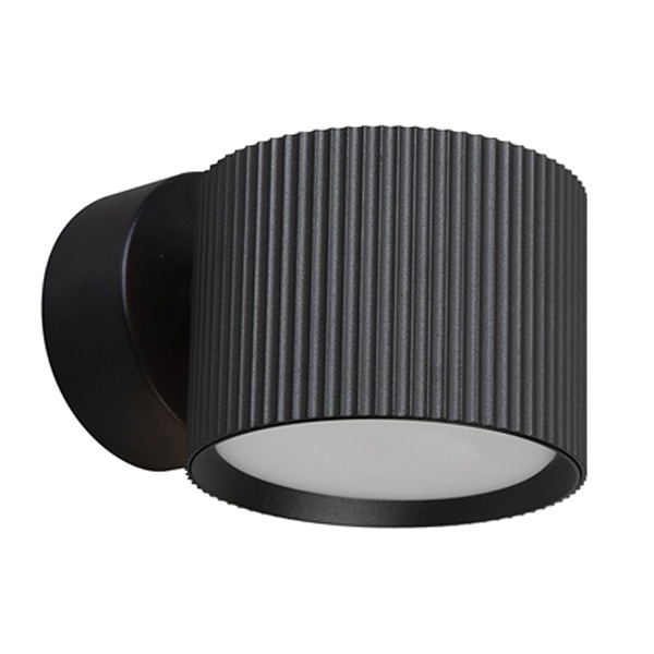 Светильник настенный Feron HL4580 GX53 230V max 12W черный D85x65x116mm