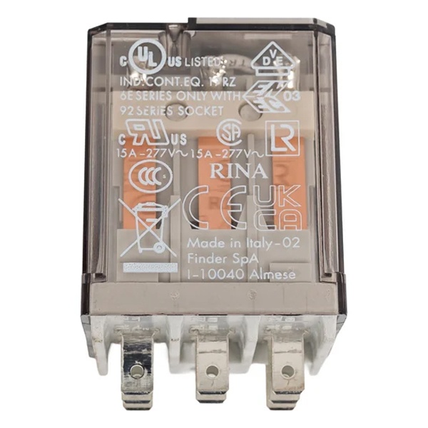 Силовое реле Finder Faston 3NO 16А 24В DC AgCdO