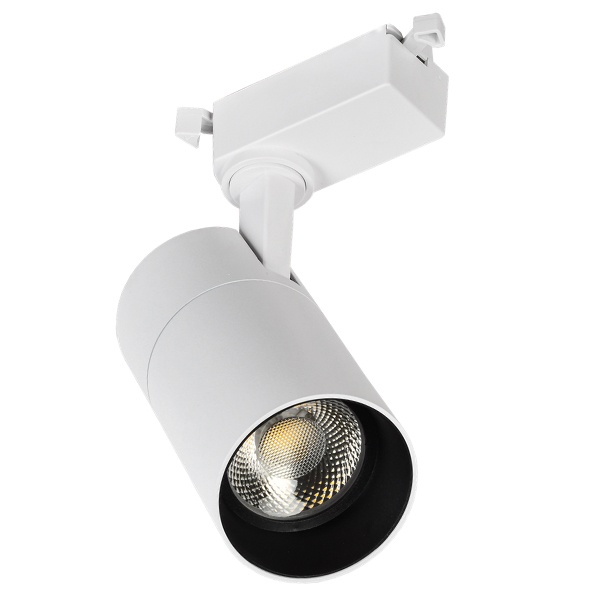 Светильник трековый однофазный ИЭК LED ДТО 1302 20W 4200K 1600Lm 24° белый