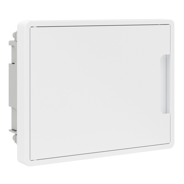 Щиток встраиваемый для полых стен DKC FRAME 8 модулей с белой дверцей с шиной IP40 белый