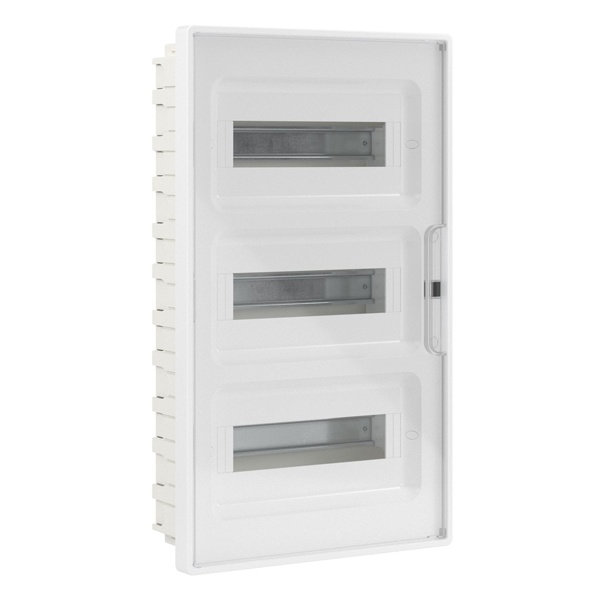 Щиток встраиваемый DKC FRAME 36 (3х12) модулей с прозрачной дверцей с шиной IP40 белый