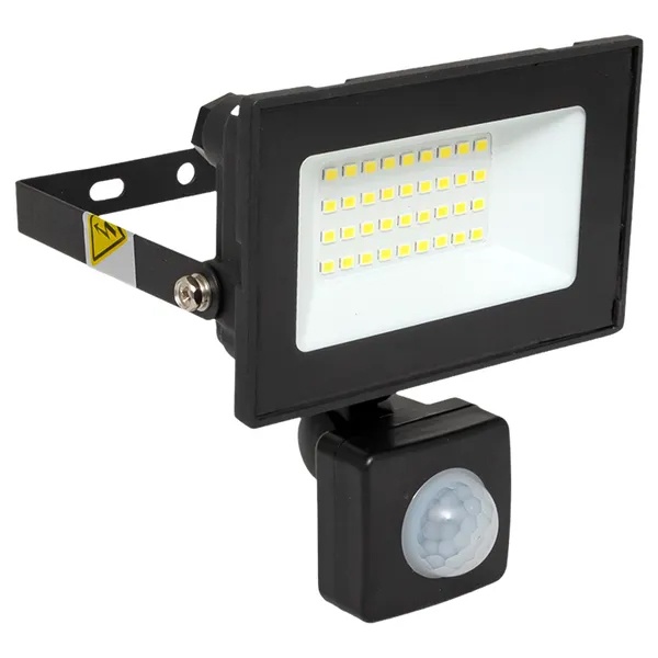 Прожектор светодиодный EKF СДО-3003 30W 6500K 2400Lm IP54 с инфракрасным датчиком движения