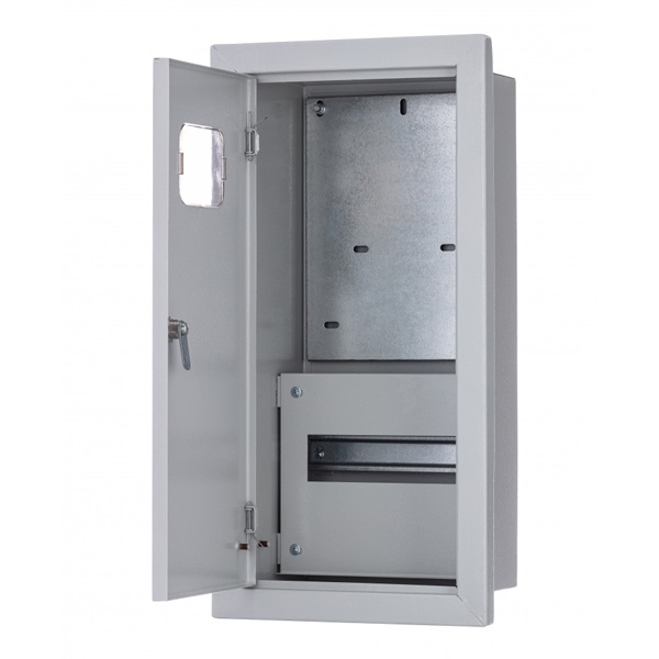 Корпус учетно-распределительный металлический встраиваемый DEKraft 550х280х160, 3ф, 9 модулей IP31