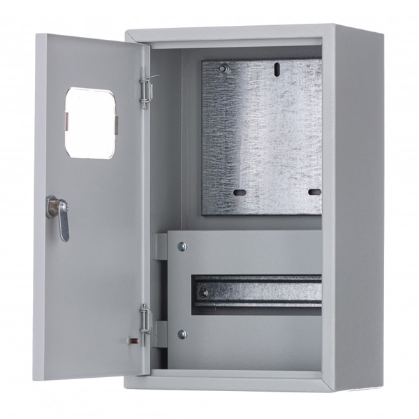 Корпус учетно-распределительный металлический навесной DEKraft 400х250х160,1ф,9 модулей IP31