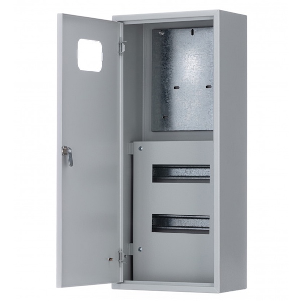 Корпус учетно-распределительный металлический навесной DEKraft 680х300х160,3ф,18 модулей IP31