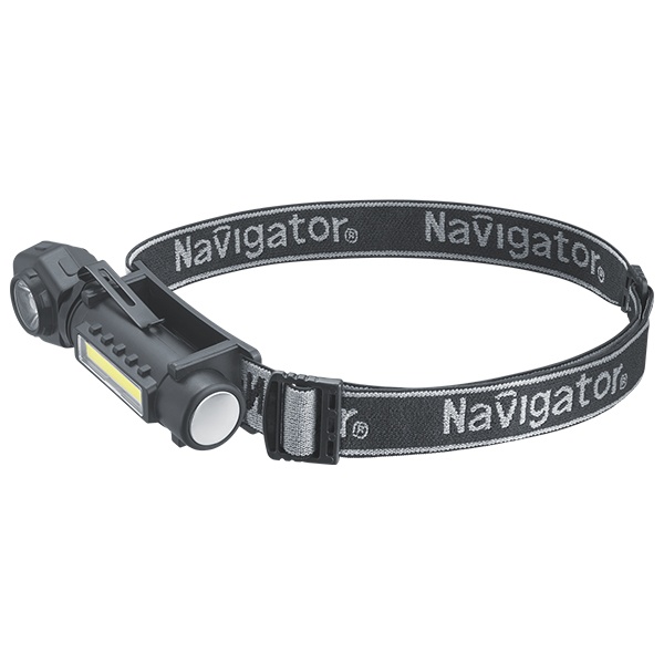 Фонарь многофункциональный Navigator 95 550 NPT-CP34-ACCU 3в1, 1LED,3Вт+1СОВ,3Вт, Li-ion 3,7В