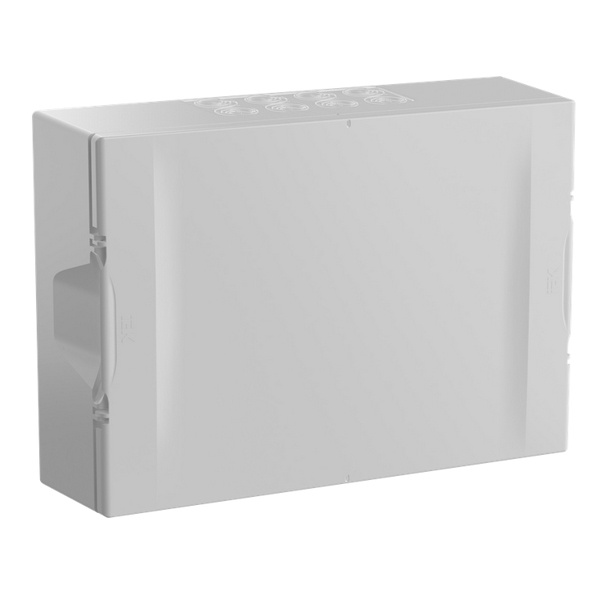 Щит навесной пластиковый ИЭК KREPTA 5 ЩРН-П-18 18 модулей с белой дверкой IP40 белый (электрический шкаф)