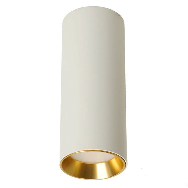 Светильник потолочный Feron ML101 Barrel под лампу MR11 max max 35W 230V  белый + золото