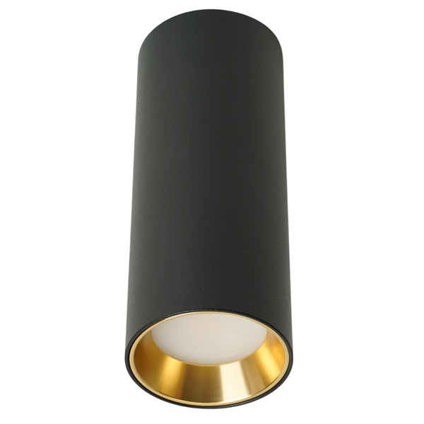 Светильник потолочный Feron ML101 Barrel под лампу MR11 max max 35W 230V черный + золото