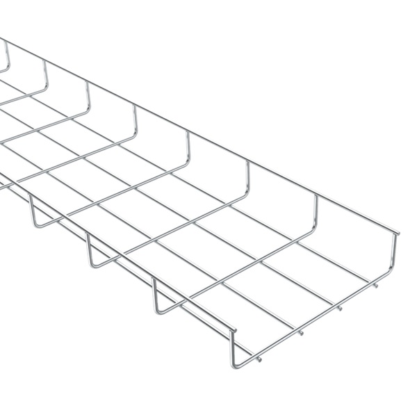 Лоток проволочный ИЭК NESTA 50х100х3000 толщина проволоки 3,8 мм