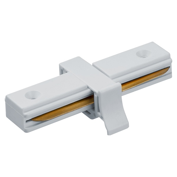 Коннектор Navigator NLT-C-1L-AS2-WH-I прямой для однофазного шинопровода AS2 белый