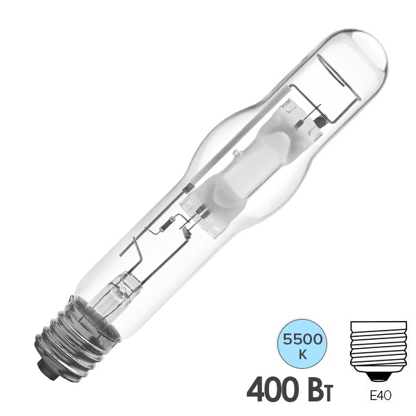 Лампа металлогалогенная газоразрядная Osram HQI-BT 400W D 5500K PRO E40 POWERSTAR (ДРИ) (МГЛ)