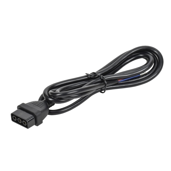 Кабель питания 1.5м ИЭК черный для светильников PRO 1020/1022