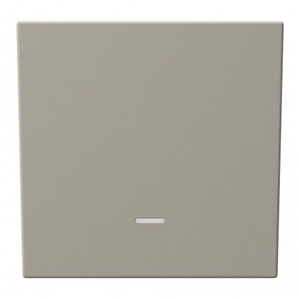 Выключатель одноклавишный c индикацией Jasmart FD 10A, Сахара