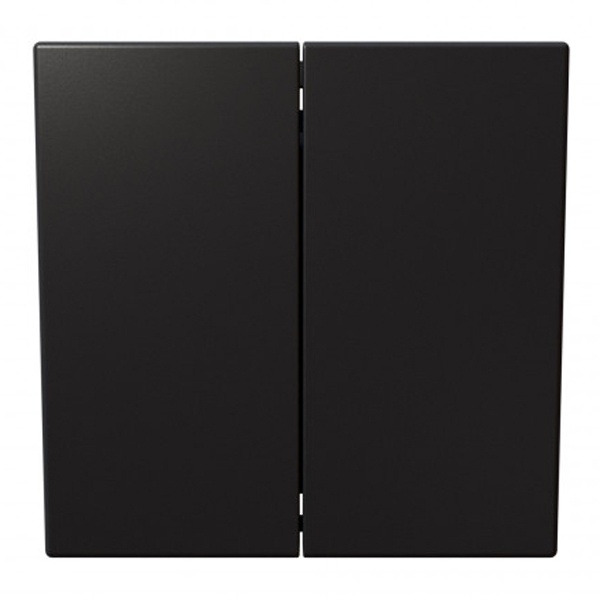 Выключатель двухклавишный перекрестный Jasmart FD 10A, никель