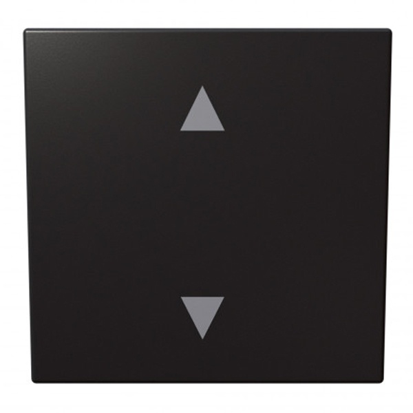 Выключатель одноклавишный для штор Jasmart FD 10A, никель