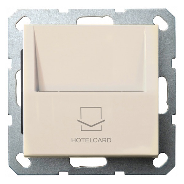 Отельный карточный выключатель Jasmart G 10А 250В, шампань
