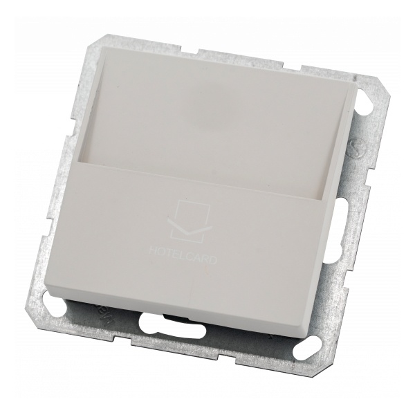 Отельный карточный выключатель Jasmart G 10А 250В, тауп