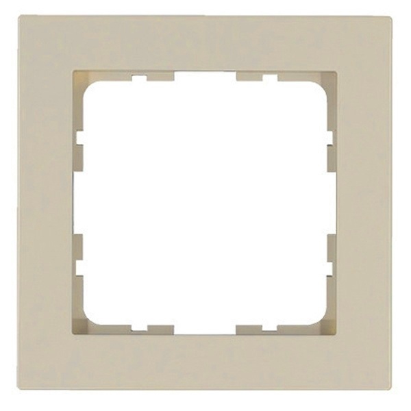 Рамка Jasmart G-Classic  1-постовая, слоновая кость (бежевый)