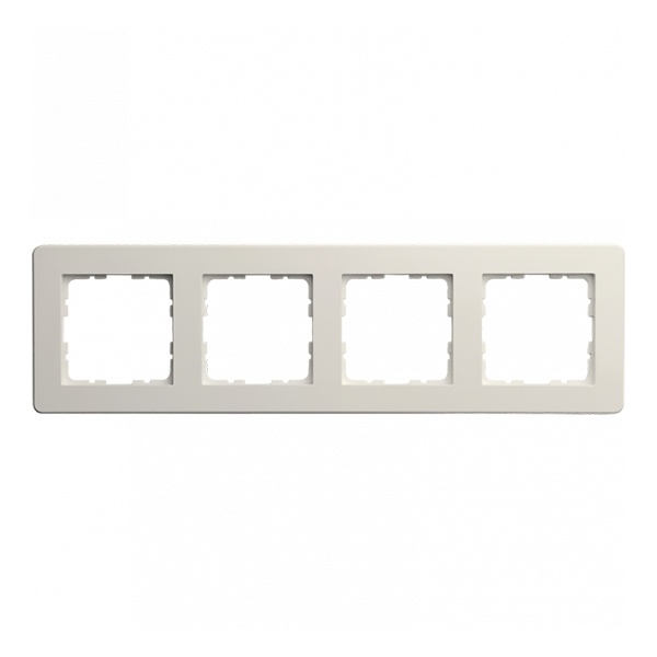 Рамка Jasmart G-Flex  4-постовая, слоновая кость (бежевый)