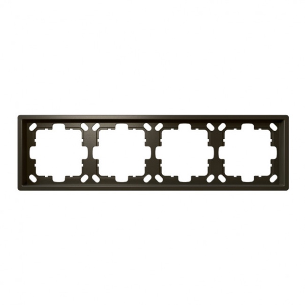 Рамка Jasmart FD  4-постовая, бронза