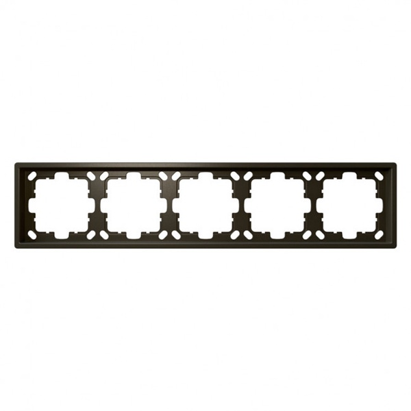Рамка Jasmart FD  5-постовая, бронза