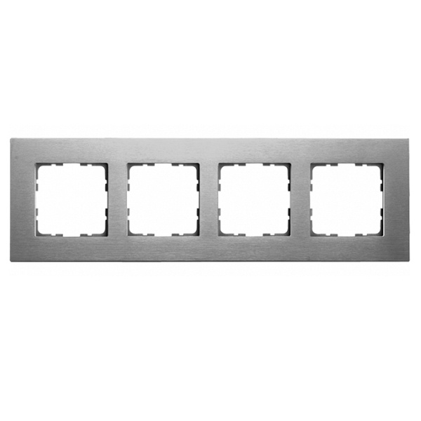 Рамка Jasmart G-Metal 4-постовая, алюминий