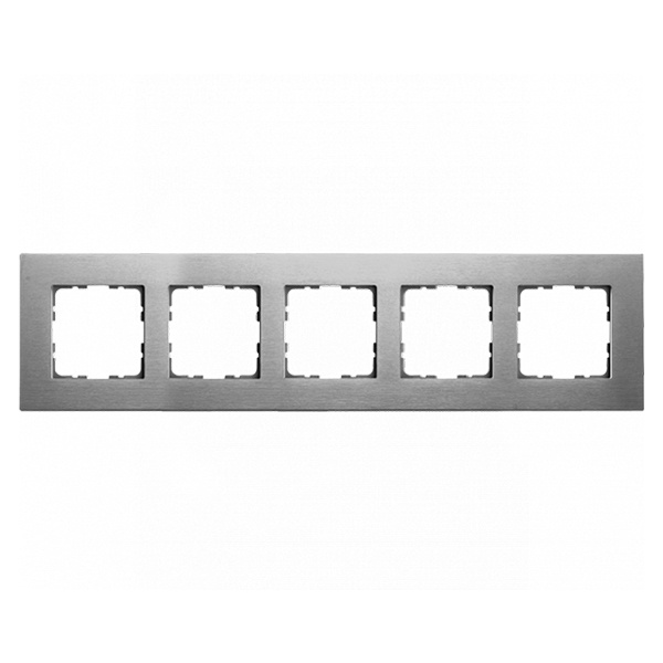 Рамка Jasmart G-Metal 5-постовая, алюминий