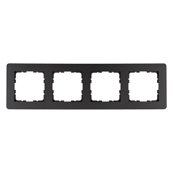 Рамка Jasmart G-Flex 4-постовая, антрацит