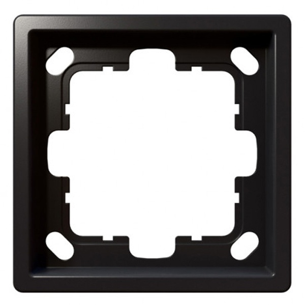 Рамка Jasmart FD  1-постовая, никель