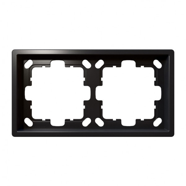 Рамка Jasmart FD  2-постовая, никель