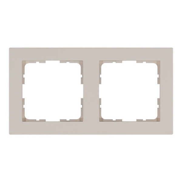Рамка Jasmart G-Classic  2-постовая, тауп